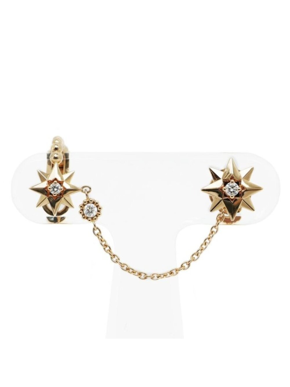 Dior Etoile Des Vins Single Earrings 18K Pink Gold Diamond